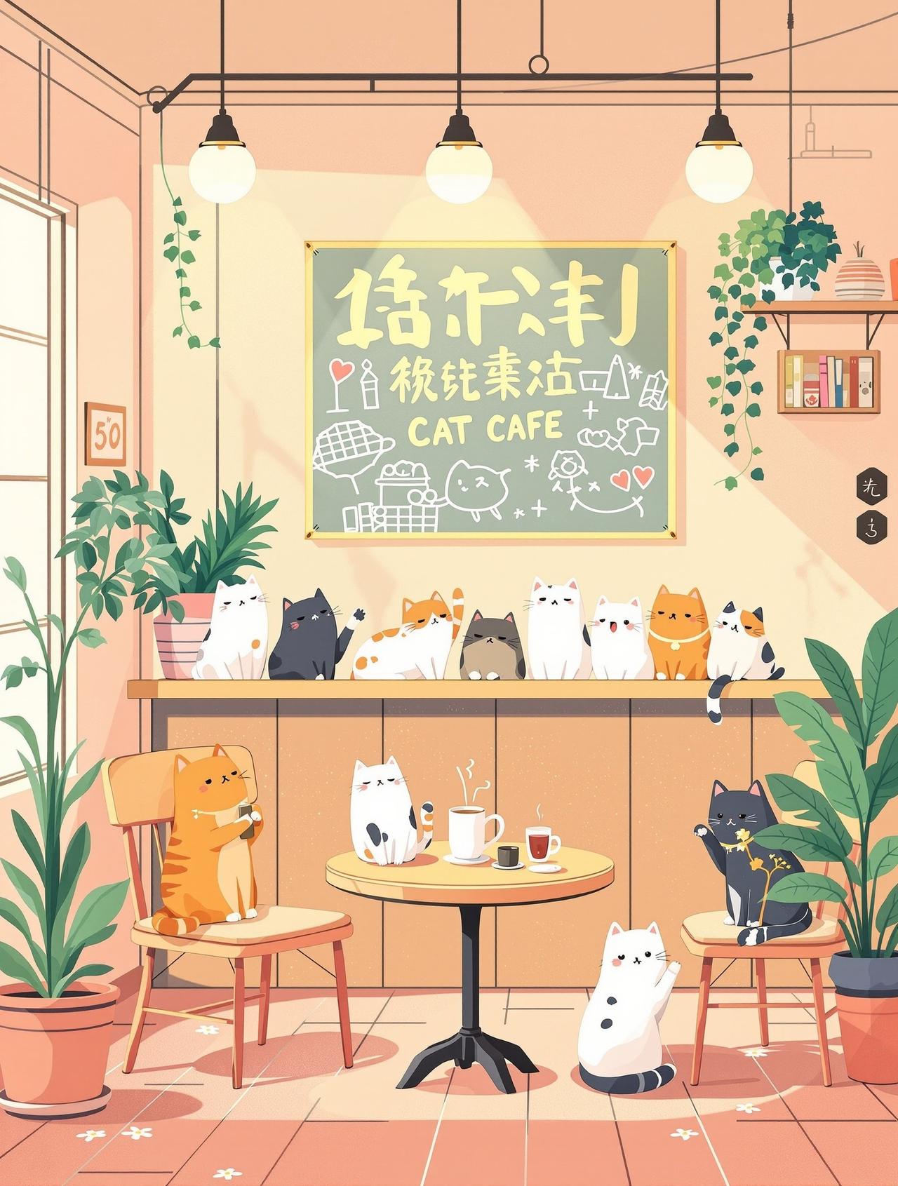 ai短剧吧 - 猫咪咖啡馆的日常